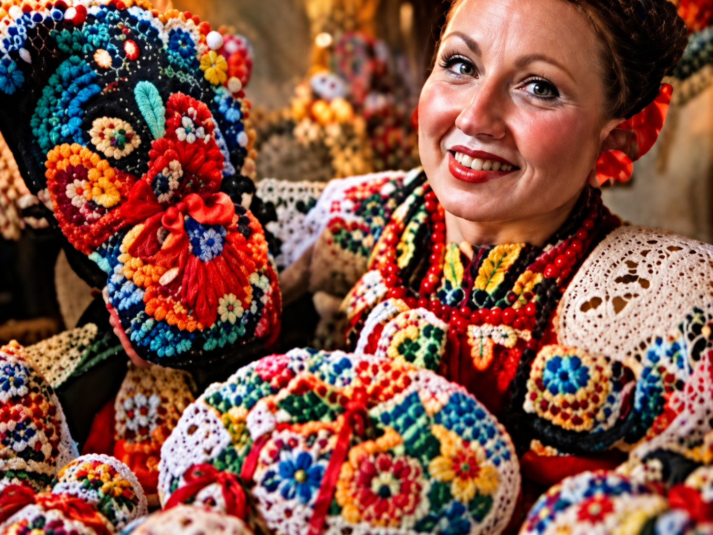 Traditional Polish folk craft