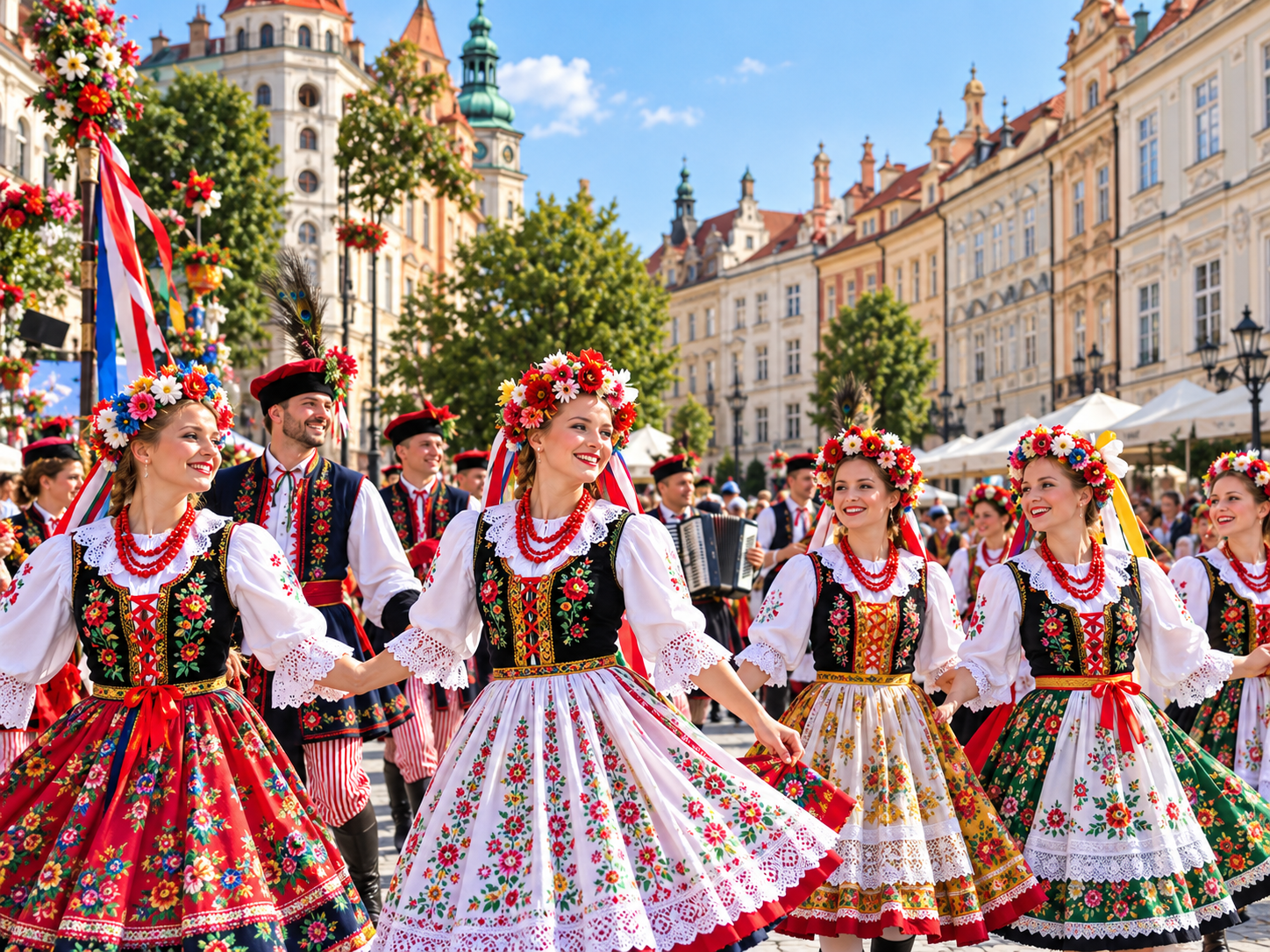 International folklore celebration in Poland